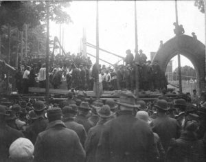 Laying of Cornerstone Current St. Peter's Church