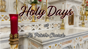 HOLY DAYS