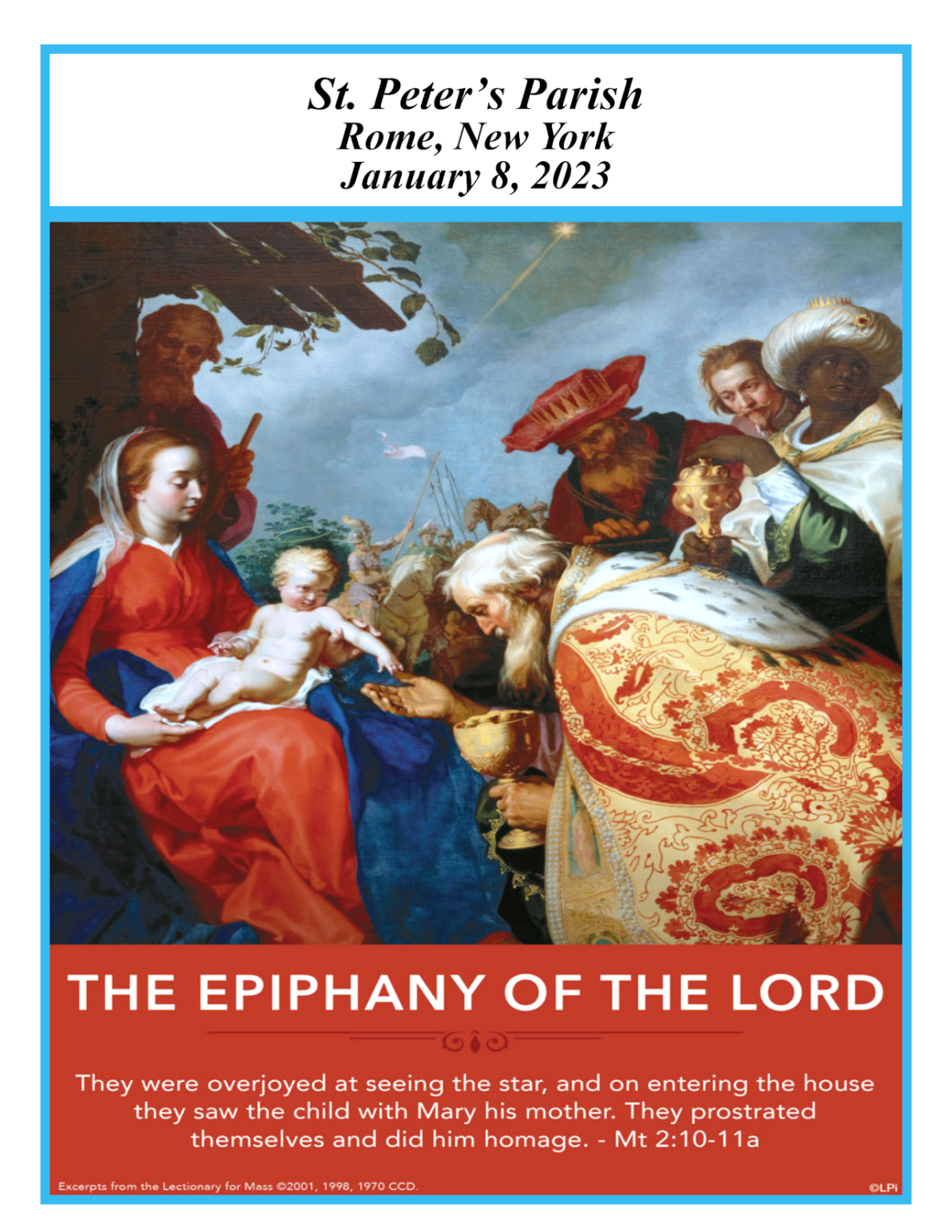 BULLETIN St. Peter's Church