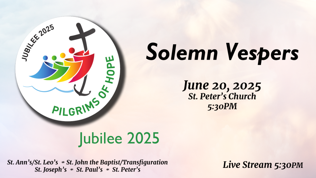 Solemn Vespers June 20 2025 preroll r300 1920x1080