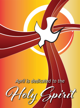 April dedicated to the Holy Spirit 2024