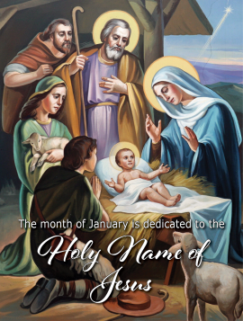 January dedicated to Holy Name of Jesus res
