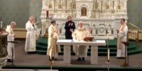 Holy Thursday Mass
Mass of the Last Supper
St Peter's Church
Rome NY
April 9, 2020 Holy Thursday April 9 2020