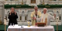 6th Sunday Easter
May 17 2020
St. Peter's Church
Rome, NY
Reverend Sean P O'Brien
Reverend Robert L Kally
StMarysstPeters Parish 6th Sunday Easter May 17 2020