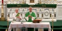 Saint Junipero Serra, Priest
13th Thursday Ordinary Time
St Peter's Church
Rome, NY
July 2 2020
Reverend Sean P. O'Brien
Deacon Daniel Caughey
StMarysStPeters Parish 13th Thursday Ordinary Time July 2 2020
