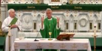 Independence Day
13th Saturday Ordinary Time
St Peter's Church
Rome, NY
July 4 2020
Reverend Sean P. O'Brien
Deacon Daniel Caughey
StMarysStPeters Parish 13th Saturday Ordinary Time July 4 2020
