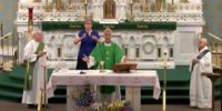 13th Sunday Ordinary Time
June 28 2020
St Peter's Church
Rome, NY
Reverend Sean P. O'Brien
Deacon Daniel Caughey
Deacon Nicholas Rosher
StMarysStPeters Parish 13th Sunday Ordinary Time June 28 2020