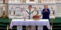 7th Sunday of Easter
May 16, 2021
Signed Mass
St Peter's Church
Roman Catholic Church
Rome NY
Reverend Bernard Menard
StMarysStPeters.com 7th Sunday Easter May 16 2021