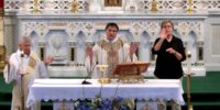 Solemnity of the Holy Trinity
Signed Mass
May 30 2021
St. Peter's Church
Rome, NY
Reverend Bernard Menard
Deacon Nicholas Rosher
stmarysstpeters.com Holy Trinity May 30 2021